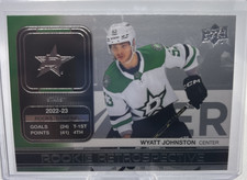 2023-24 Upper Deck Series 1 Wyatt Johnston (RC) #RR-7 Rookie Retrospective Stars