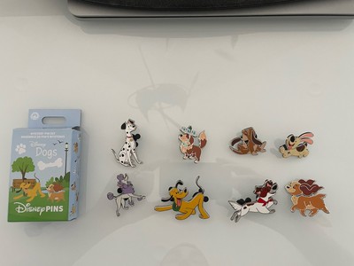 New Disney Pin Set Disney Dogs Mystery Box Complete - Dodger, Nana, Pluto & More