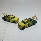 2 Vintage MATCHBOX Lesney Dodge BP Wrecker No. 13 Loose USED Tow Truck England