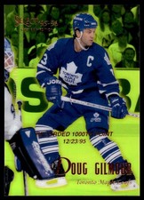 1995-96 Select Certified Mirror Gold Doug Gilmour Toronto Maple Leafs #48