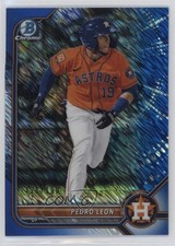 2022 Bowman Chrome Prospects Blue Shimmer Refractor 128/150 Pedro Leon 19fv