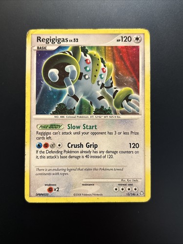 Regigigas 15/146 Legends Awakened Holo HP