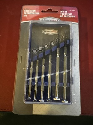 RoadPro 6pc Precision Screwdriver Set - Item #RP-13305 