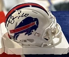 LeSean McCoy Autographed Buffalo Bills Speed Mini Helmet - Beckett Cert