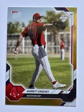 2026 Topps Now - Garrett Crochet Road To Opening Day Gold #/50