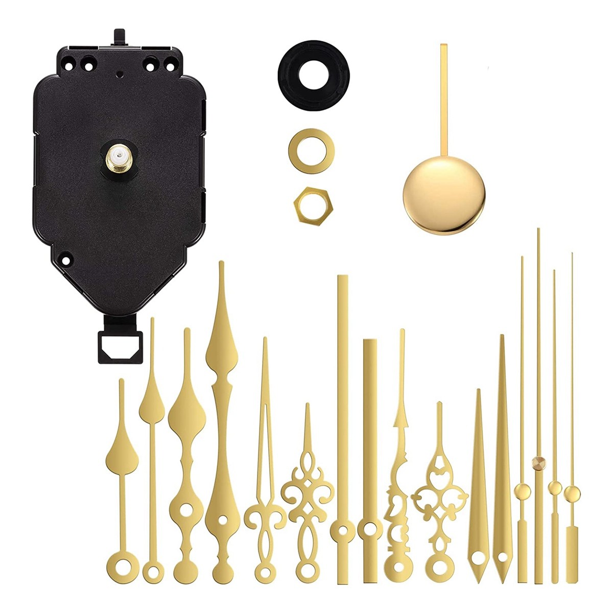 Wall Silent Pendulum Quartz Clock Movement, Pendulum Clock Mechanism Parts4959