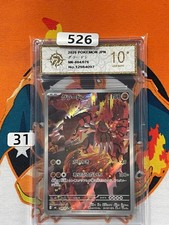 2026 Pokemon Japanese 2026 M6 Storm Emeralda Groudon AR M6-084/076  Grade 10 #1