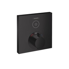 Hansgrohe 15762671 ShowerSelect Thermostatic Shower Valve Trim - Matte Black