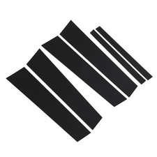 Pillar Post Decal Trim Door Window Pillar Post Cover Bright Black For 3 Ser WEOF