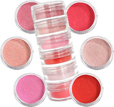 Mica Powder, 6 Colors Mica Powder for Epoxy Resin, Portable 6-Can Pigment Powder