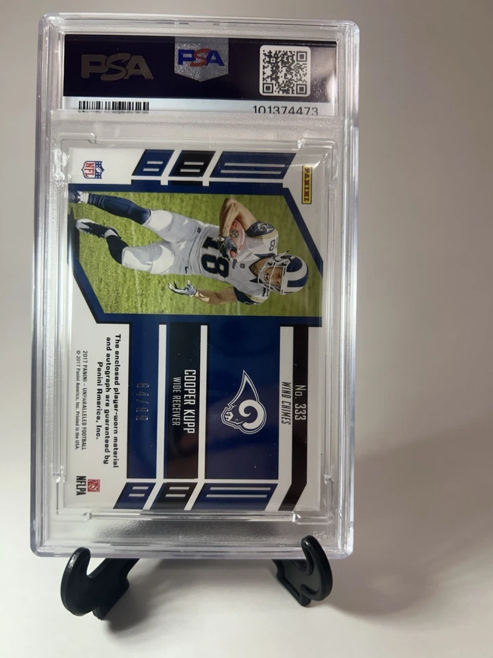 2017 Panini Unparalleled - RPS Rookie Jersey Autographs Cooper Kupp #333 /99 - Image 2 of 2