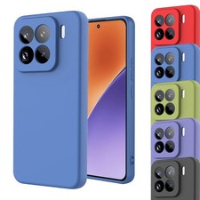 For Xiaomi 15 5G Case Liquid Slim Silicone Shockproof Bumper Rubber Cover