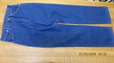  2 Womens Wrangler Blue Denim Jeans 9 x 36 13MWGZ New w One Tag