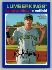 2020 Topps Heritage Minor League #172 Kameron Misner Blue #/99