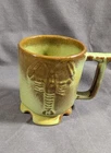 FRANKOMA LOUISIANA CRAWFISH MINI MUG / DEMITASSE CUP green