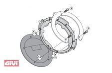 Tankbefestigung Givi für Tanklock Tankrucksäcke BMW K1200RS/GT Bj. 99 - 05 / / R