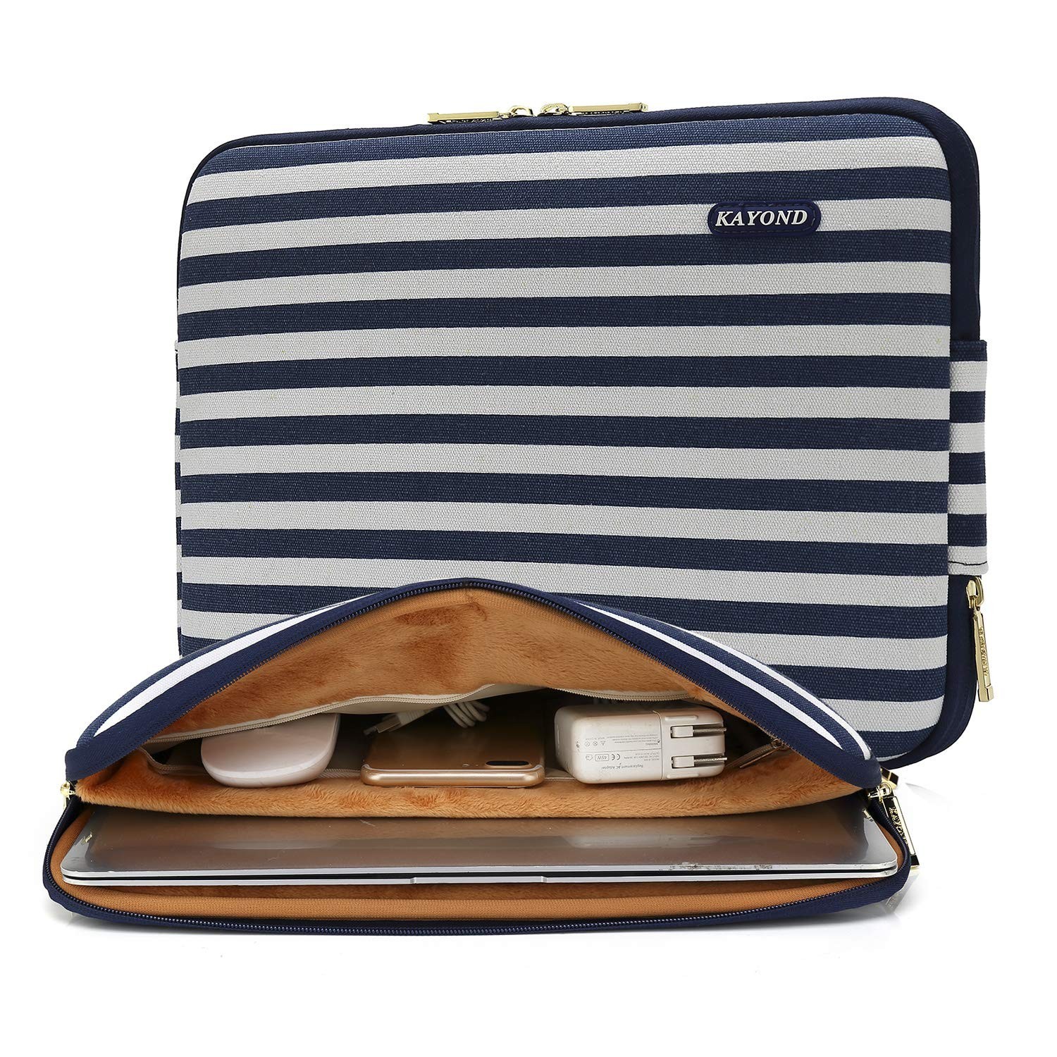 kayond Bohemian Canvas Water-Resistant 14 inch Laptop Sleeve