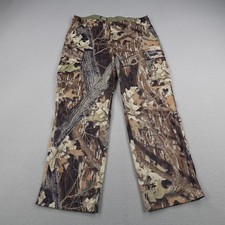 Vintage Cabelas Pants Mens 40 Brown Mossy Oak Breakup Country Camo Cargo USA