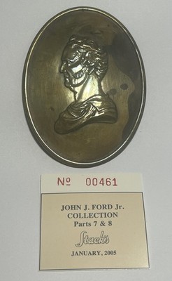 General Winfield Scott ''Scott Legion'' Shoulder Belt Plate ca. 1850 Ex-Boyd, Ford
