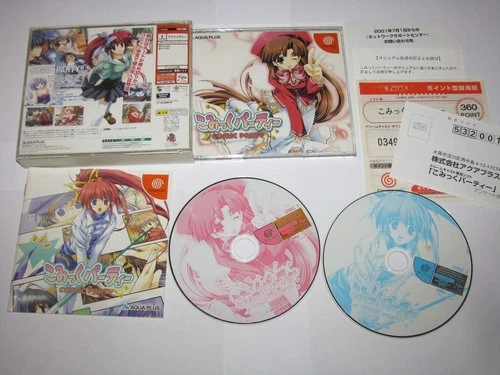 Comic Party Sega Dreamcast Japan import +reg card US Seller