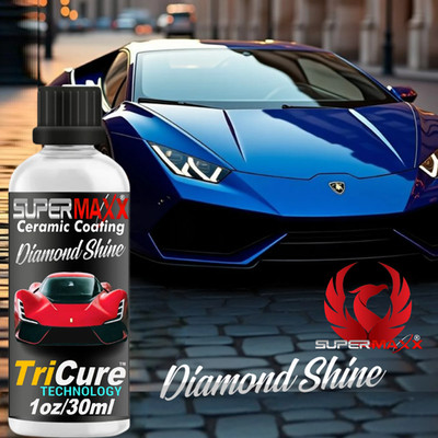 CERAMIC CAR COATING 5 YR ''TRICURE TECHNOLOGY ''HIGH ''GLOSS PAINT PROTECTION-KIT 