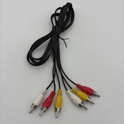 3 RCA to 3 RCA Cable Male Plug Adapter Audio Converter Video AV Cable Wire Cord