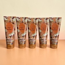 5 Bottles New FALL IN BLOOM BATH BODY WORKS BODY CREAM LOTION