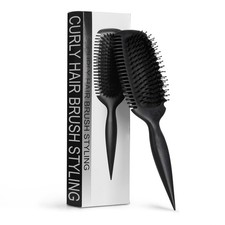 Curl Defining Hair Brush for Effortlessly Detangling Shaping and Styling Curl...