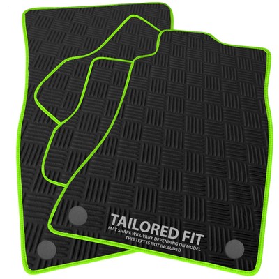To fit Fiat Punto Grande 2006-2012 Checker Rubber Car Mats [D]
