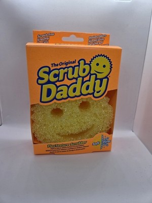 Original Scrub Daddy Schwamm 1 x 1 Stück weich / hart-geruchsfrei - kratzt nicht