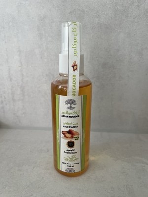 Bio Arganöl nativ 100ml, 100% rein, vegan, kaltgepresst, original aus Marokko