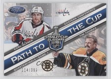 2012 Certified Path to the Cup Quarterfinals 214/399 Karl Alzner Tim Thomas 0a1
