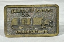 Parnelli Jones Enterprises Belt Buckle Limited Edition Made in USA Racing Vtg