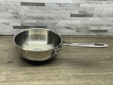 Emeril 1 Qt. Saucier Pan/Saucepan w/Pour Spout Stainless Steel Copper Core