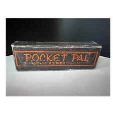 HOHNER Pocket Pal Key of C Diatonic Harmonica Silver/Black w/ Case