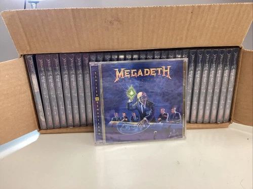 Megadeath Rust In Peace New Sealed CD Album Case Fresh Remixed & Remastered