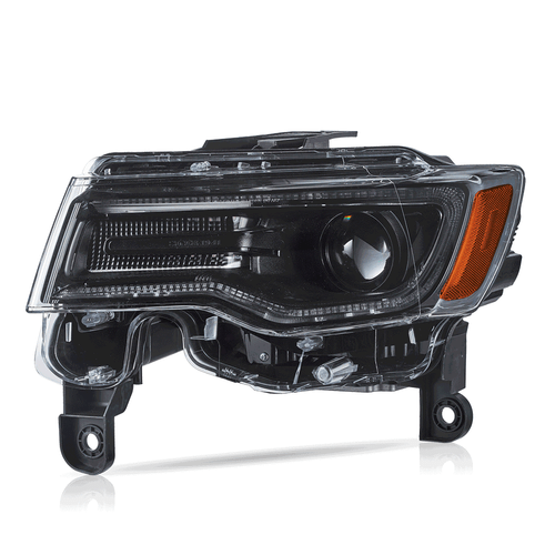 Projector Headlights For 2014-2022 Jeep Grand Cherokee VLAND Full LED w/Start-Up - Picture 2 of 18