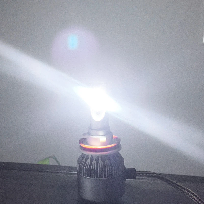 2 Bulbs H4 HB2 9003 CREE LED Headlight Hi/Lo Bulbs 6000K Honda Civic 1992-2003 - Image 2 of 4