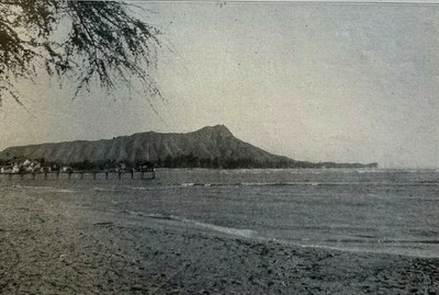 1909 Hawaii Diamond Head The Pali