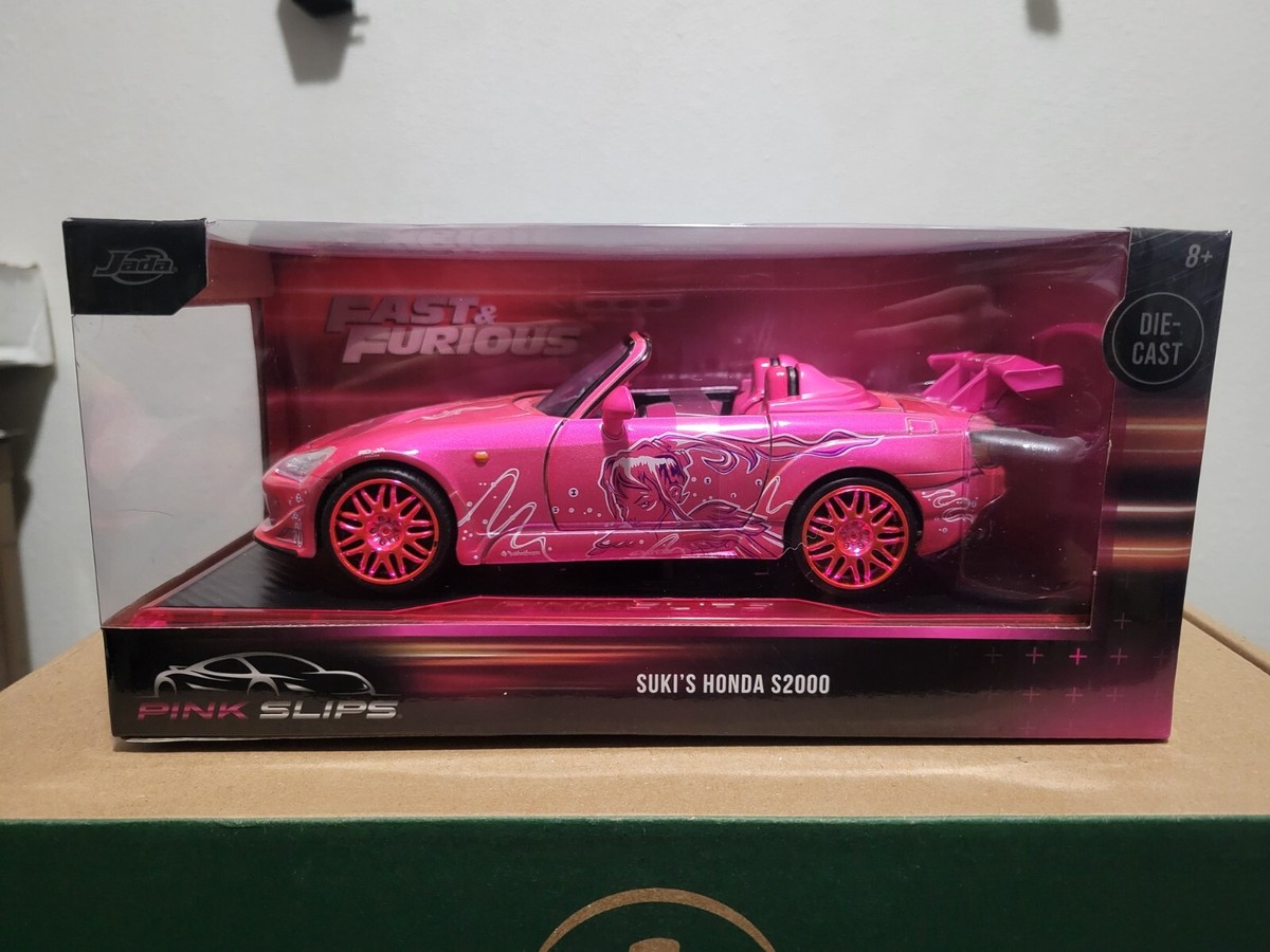 ワイルドスピード JADA 1/24 S2000 pink slips Jada Pink Slips Fast And Furious Suki's 2001 Honda S2000