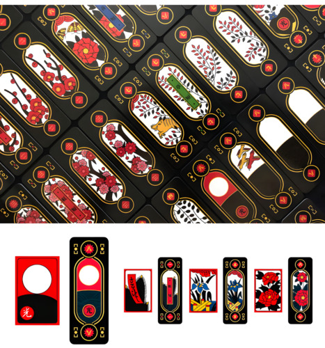 Manwol Hwatu Go Stop Godori Korean Traditional Card Board Game Gambling