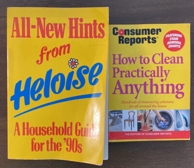 Household Tips and Cleaning Book Bundle