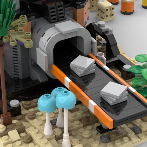 Satisfactory Constructor / Automated Production Line 1532 Pieces from Game - Picture 8 of 11