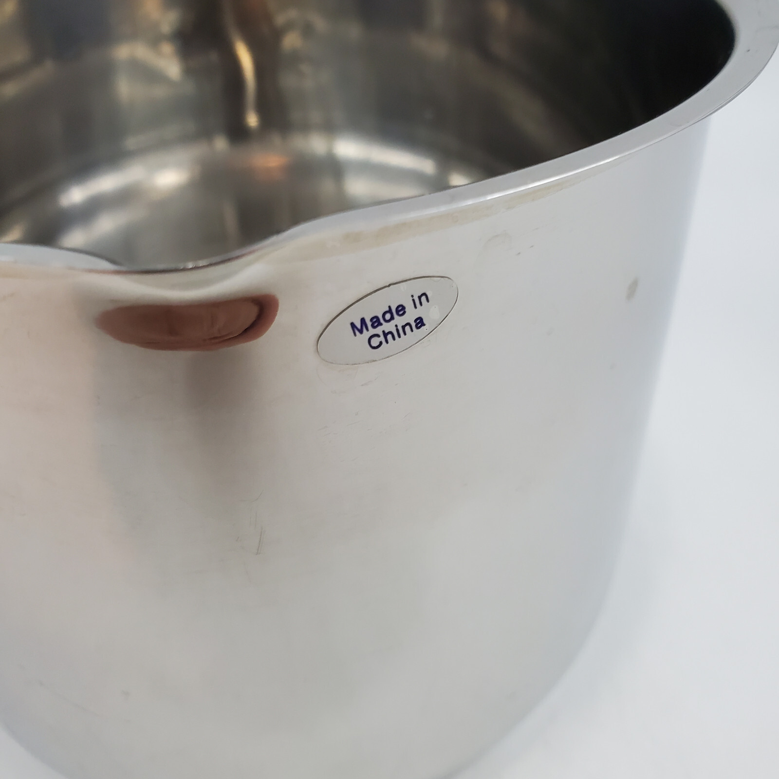 Stainless Steel 1.5 L Pourspout Saucepan Gourmet Standard Professional