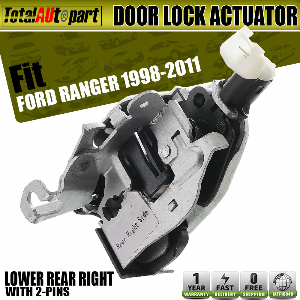 Door Latch Lock Lower Rear Right for Ford Ranger 1998-2011 Pickup