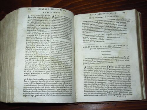1637 NICOLAS CAUSSIN De eloquentia sacra et humana LATIN-GREEK Oratory-Eloquence - Foto 23 di 24