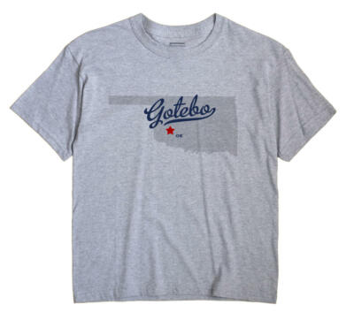 Gotebo Oklahoma OK T-Shirt MAP