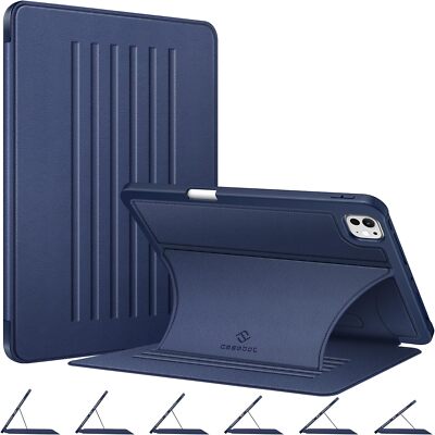 Shockproof Rugged Case for iPad Pro 11-inch M4 (2024) Multiple Angles TPU Cover