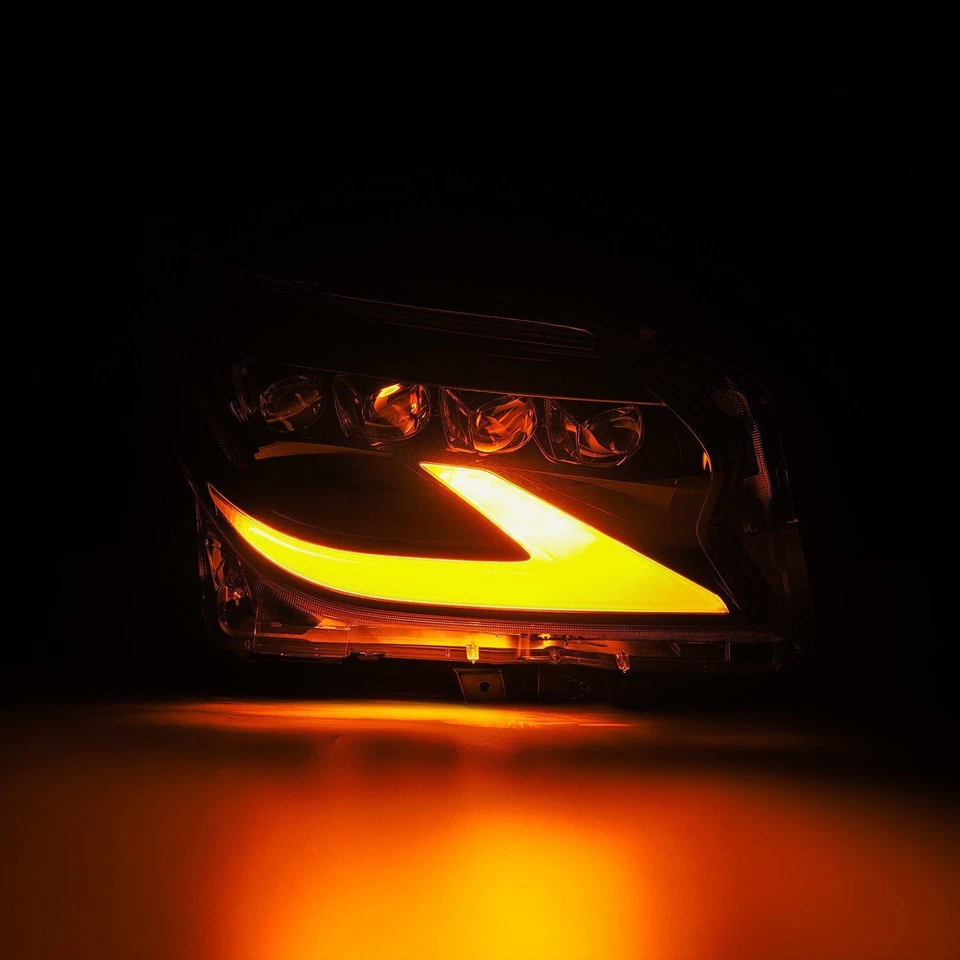 1 par de faros proyectores LED negros para Lexus GX460 Nova Alpha 14-23 Foto 3 de 4