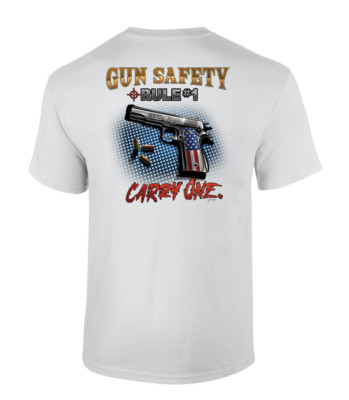 Gun Safety Rule Carry One Second Amendment Firearms Responsibilities Short